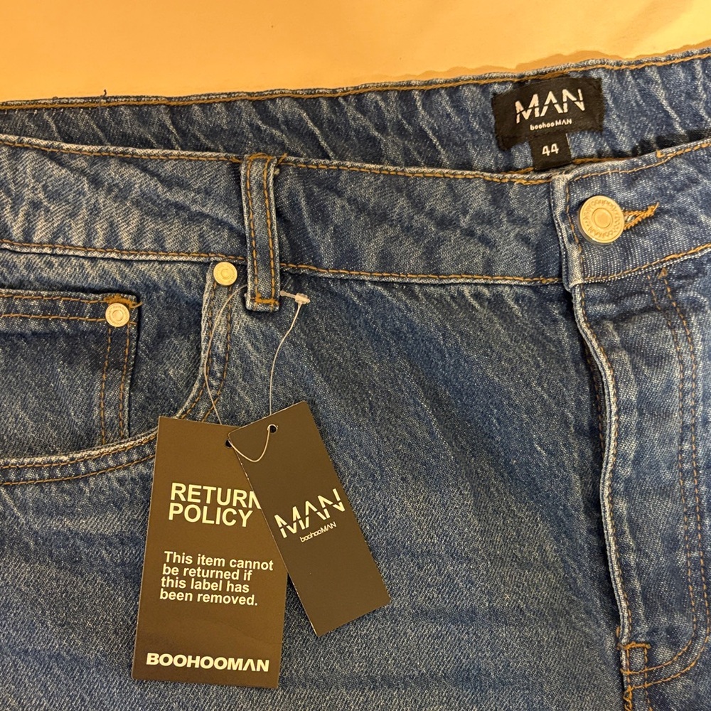 Boohoo Plus Classic Blue Jeans